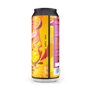 Perfil derecho de cerveza Pastry Sour FUNKY FLUID Gelato: Passion Fruit, Mango & Peach 50cl - Disponible en Mascraft