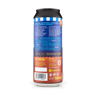 Etiqueta e información de cerveza Pastry Sour FUNKY FLUID & MAD SCIENTIST Gelato: Notte 50cl - Tienda Mascraft