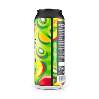 Perfil derecho de cerveza Fruit SOUR FUNKY FLUID Mango & Kiwi 50cl - Disponible en Mascraft