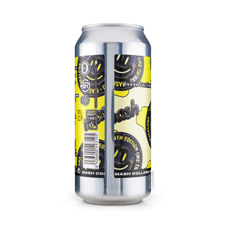 Lateral izquierdo de cerveza West Coast GARAGE & BRUJOS Hexcraft 44cl - Catálogo de Mascraft
