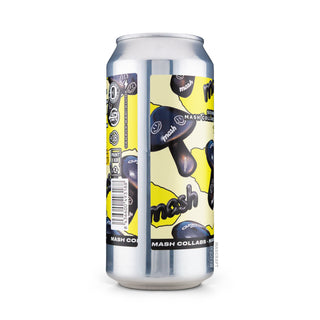 Lateral izquierdo de cerveza NEDIPA GARAGE & FINBACK Soundscapes 44cl - Catálogo de Mascraft