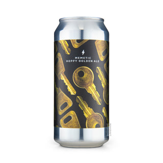 Front view of Pale Ale GARAGE Memetic 44cl craft beer can - Buy at Mascraft