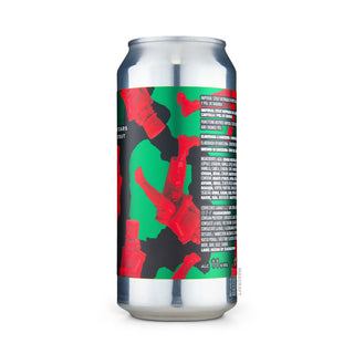 Right side of Imperial Stout GARAGE Panettone Tears 44cl craft beer can - Available at Mascraft