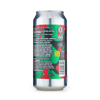 Label and beer information for Imperial Stout GARAGE Panettone Tears 44cl - Mascraft shop