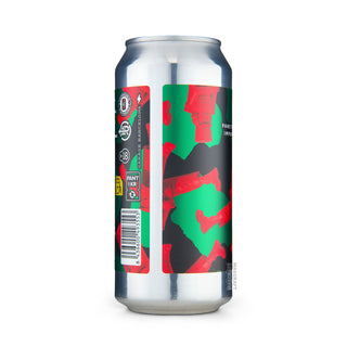 Left side of Imperial Stout GARAGE Panettone Tears 44cl craft beer can - Mascraft catalog
