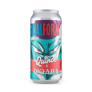 Cerveza QIPA LA QUINCE & RÍO AZUL Final Form 44cl vista frontal - Comprar en Mascraft
