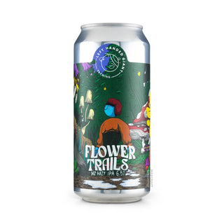 Cerveza Hazy IPA LEFT HANDED GIANT Flower Trails 44cl vista frontal - Comprar en Mascraft