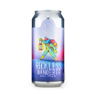 Cerveza Hazy IPA LEFT HANDED GIANT Reckless Wanderer 44cl vista frontal - Comprar en Mascraft