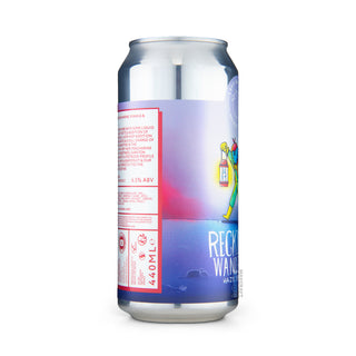 Left side of Hazy IPA LEFT HANDED GIANT Reckless Wanderer 44cl craft beer can - Mascraft catalog