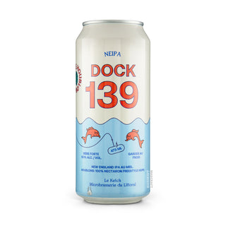 Cerveza Hazy IPA LE KETCH Dock 139 47cl vista frontal - Comprar en Mascraft