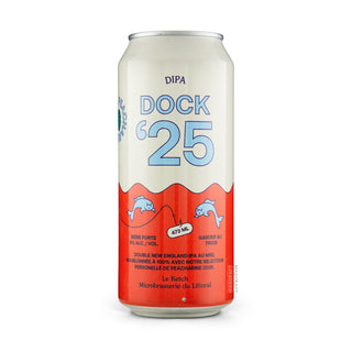 Cerveza NEDIPA LE KETCH Dock '25 Peacharine 47cl vista frontal - Comprar en Mascraft