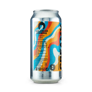 Lateral izquierdo NEIPA MALANDAR Creamy 44cl - Catálogo Mascraft