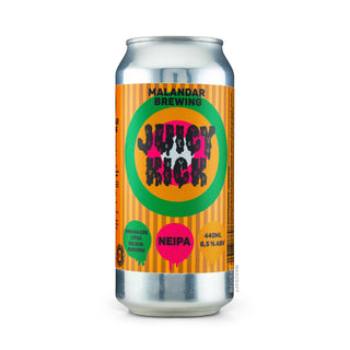Cerveza NEIPA MALANDAR Juicy Kick 44cl vista frontal - Comprar en Mascraft