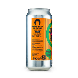 Lateral izquierdo NEIPA MALANDAR Juicy Kick 44cl - Catálogo Mascraft