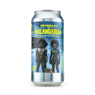 Cerveza DIPA MALANDAR Malandarian T2 Cap2 44cl vista frontal - Comprar en Mascraft