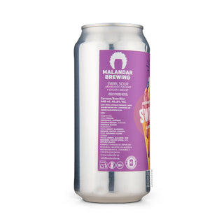 Lateral izquierdo Smoothie Sour MALANDAR Swirl Sour Biscoff 44cl - Catálogo Mascraft