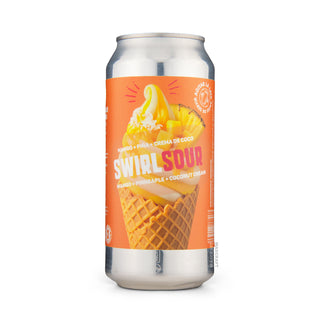 Cerveza Smoothie Sour MALANDAR Swirl Sour Mango y Crema de Coco 44cl vista frontal - Comprar en Mascraft
