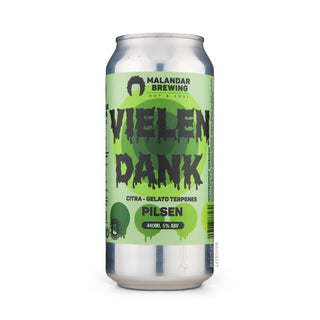 Cerveza Lager MALANDAR Vielen Dank 44cl vista frontal - Comprar en Mascraft
