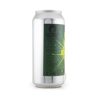 Lateral izquierdo West Coast DIPA MALANDAR Wet Hop Dreams 44cl - Catálogo Mascraft