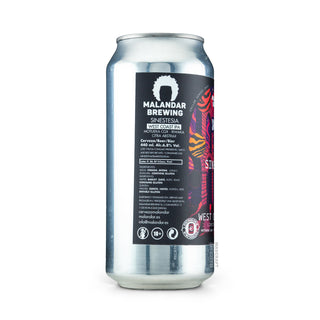Lateral izquierdo West Coast MALANDAR & SANFRUTOS Sinestesia 44cl - Catálogo Mascraft