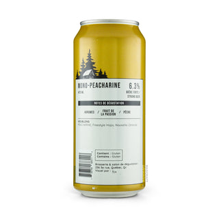 Etiqueta e información NEIPA NANO CINCO Mono Peacharine 47cl - Tienda Mascraft