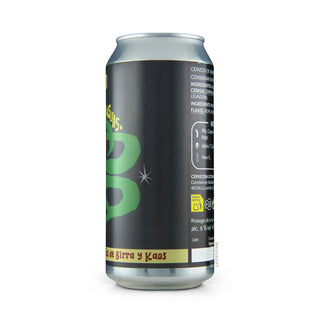 Perfil derecho de cerveza Hazy IPA OCTAVO ARTE Malas Lenguas 44cl - Disponible en Mascraft