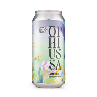 Cerveza Smoothie Sour OPHIUSSA Aurora 44cl vista frontal - Comprar en Mascraft