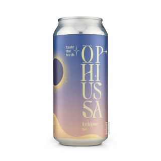 Cerveza Hazy IPA OPHIUSSA Eclipse 44cl vista frontal - Comprar en Mascraft