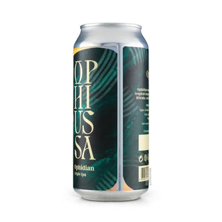 Perfil derecho de cerveza Hazy TIPA OPHIUSSA Ophidian 44cl - Disponible en Mascraft