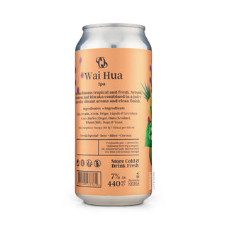 Etiqueta e información New Zealand IPA OPHIUSSA Wai Hua 44cl - Tienda Mascraft