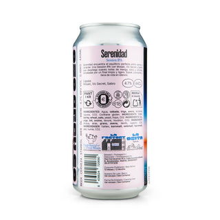 Etiqueta e información de cerveza Session IPA OSO Serenidad 44cl - Tienda Mascraft