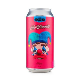 Cerveza NEIPA OSO No Worries 44cl vista frontal - Comprar en Mascraft