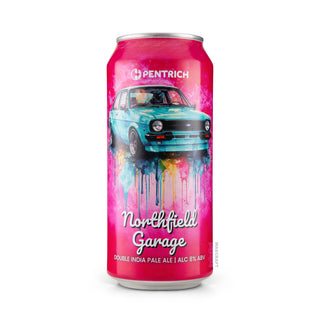 Cerveza DIPA PENTRICH Northfield Garage 2026 44cl vista frontal - Comprar en Mascraft