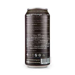 Etiqueta e información DIPA PENTRICH Stone of Triumph 2026 44cl - Tienda Mascraft