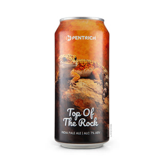 Cerveza IPA PENTRICH Top Of The Rock 44cl vista frontal - Comprar en Mascraft
