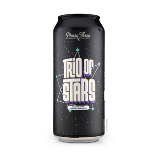 Cerveza NEDIPA PHASE THREE Trio of Stars 47cl vista frontal - Comprar en Mascraft