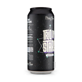 Etiqueta e información de cerveza NEDIPA PHASE THREE Trio of Stars 47cl - Tienda Mascraft