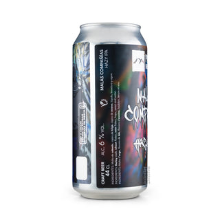 Lateral izquierdo Hazy IPA PYRENE Malas Compañías 44cl - Catálogo Mascraft