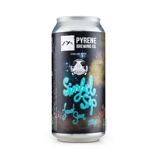 Cerveza Sour PYRENE & TWINS Sinful Sip 44cl vista frontal - Comprar en Mascraft