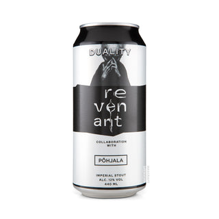 Cerveza Imperial Stout REVENANT & PÕHJALA Duality 44cl vista frontal - Comprar en Mascraft
