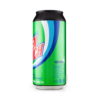 Perfil derecho de cerveza Hazy IPA RÍO AZUL Green Punch 44cl - Disponible en Mascraft
