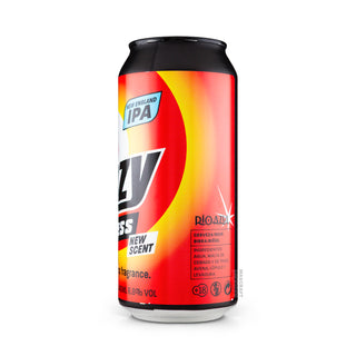 Perfil derecho de cerveza NEIPA RÍO AZUL Hazy Express 44cl - Disponible en Mascraft