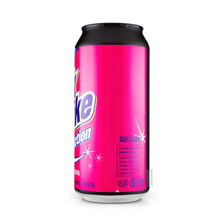 Perfil derecho de cerveza NEDIPA RÍO AZUL Pink Strike 44cl - Disponible en Mascraft
