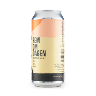 Perfil derecho de cerveza Smoothie Sour SÁEZ & SON Fem Om Dagen (2026) 44cl - Disponible en Mascraft