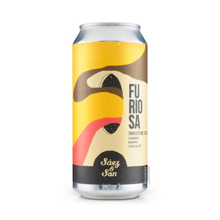 Cerveza Smoothie Sour SÁEZ & SON Furiosa (2026) 44cl vista frontal - Comprar en Mascraft