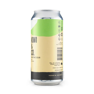 Perfil derecho de cerveza Smoothie Sour SÁEZ & SON Kiwi & Co (2026) 44cl - Disponible en Mascraft