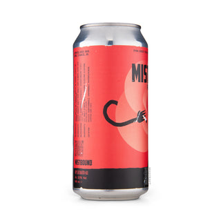Left side of DIPA SÁEZ & SON Mistbound 44cl craft beer can - Mascraft catalog