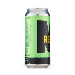 Lateral izquierdo Hazy IPA SÁEZ & SON No Reason 44cl - Catálogo Mascraft