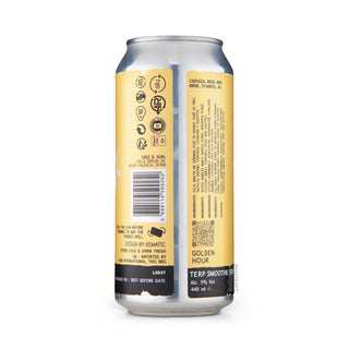 Label and beer information for Smoothie Sour SÁEZ & SON Terp Golden Hour 44cl - Mascraft shop