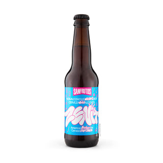 Cerveza Sin Alcohol SANFRUTOS Zenit Amber Ale SIN 33cl vista frontal - Comprar en Mascraft
